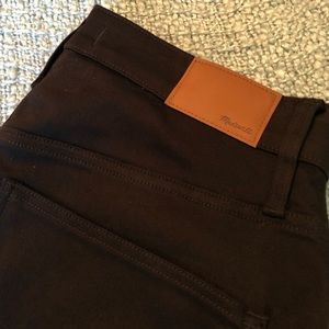 Madewell ISKO everblack Curvy High Rise Skinny